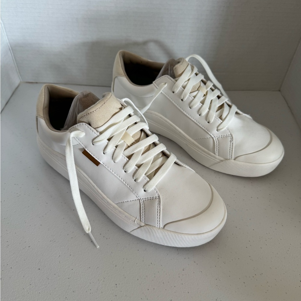Dr. Scholls Time Off Go White Microfiber Casual Sneakers Women 9.5M - Picture 4 of 11
